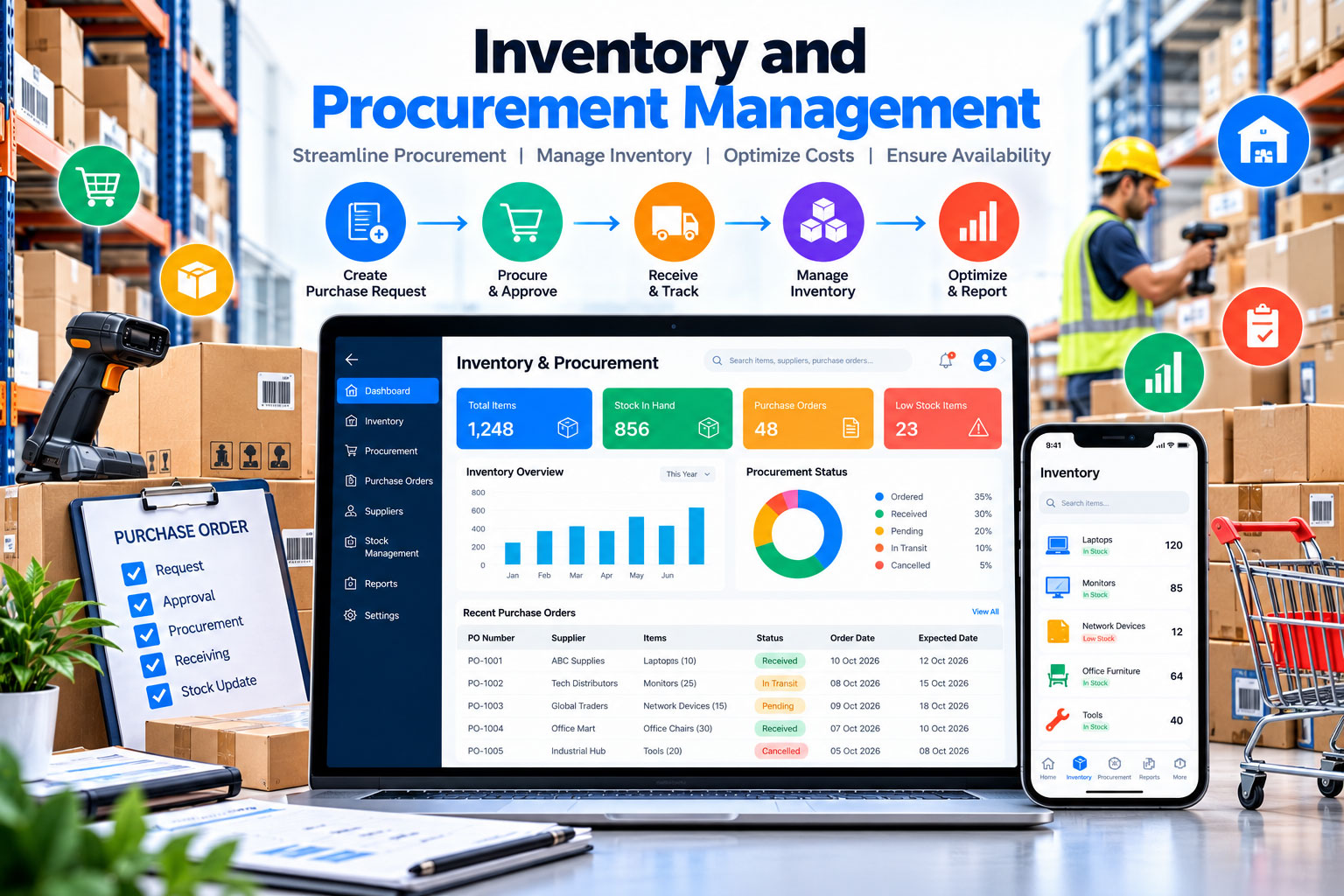 Inventory and Procurement Management: Best Practices for Business Efficiency